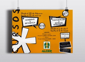 Cartel. Cursos ALCER