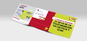 Folleto. I Congreso de Teleformación de Castilla y León