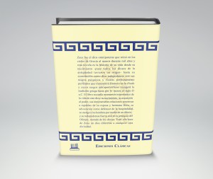 Contraportada del libro "Yo Zeus"