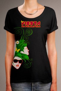 Camiseta de chica. Delantera